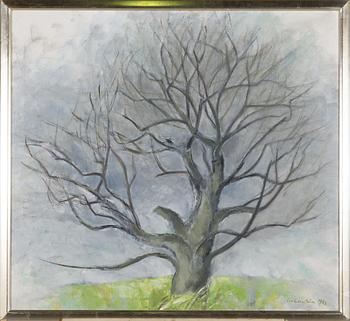 Eva Cederström, olja på duk, signerad och daterad 1988.