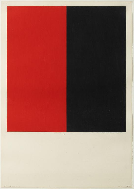 Alan Uglow, "XIT" (Black 'n Red).