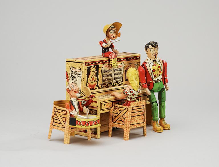 LI´L ABNER AND HIS DOGPATCH BAND. Unique art mfg. co. USA, 1940-tal.