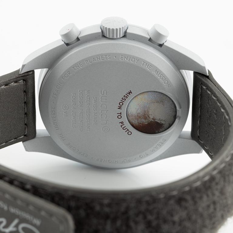 Omega/Swatch, MoonSwatch, "No Reserve", collection of 14 pcs, chronograph, wristwatches, 42 mm.