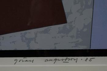 GÖRAN AUGUSTSON, serigrafi, sign. och dat. -85.