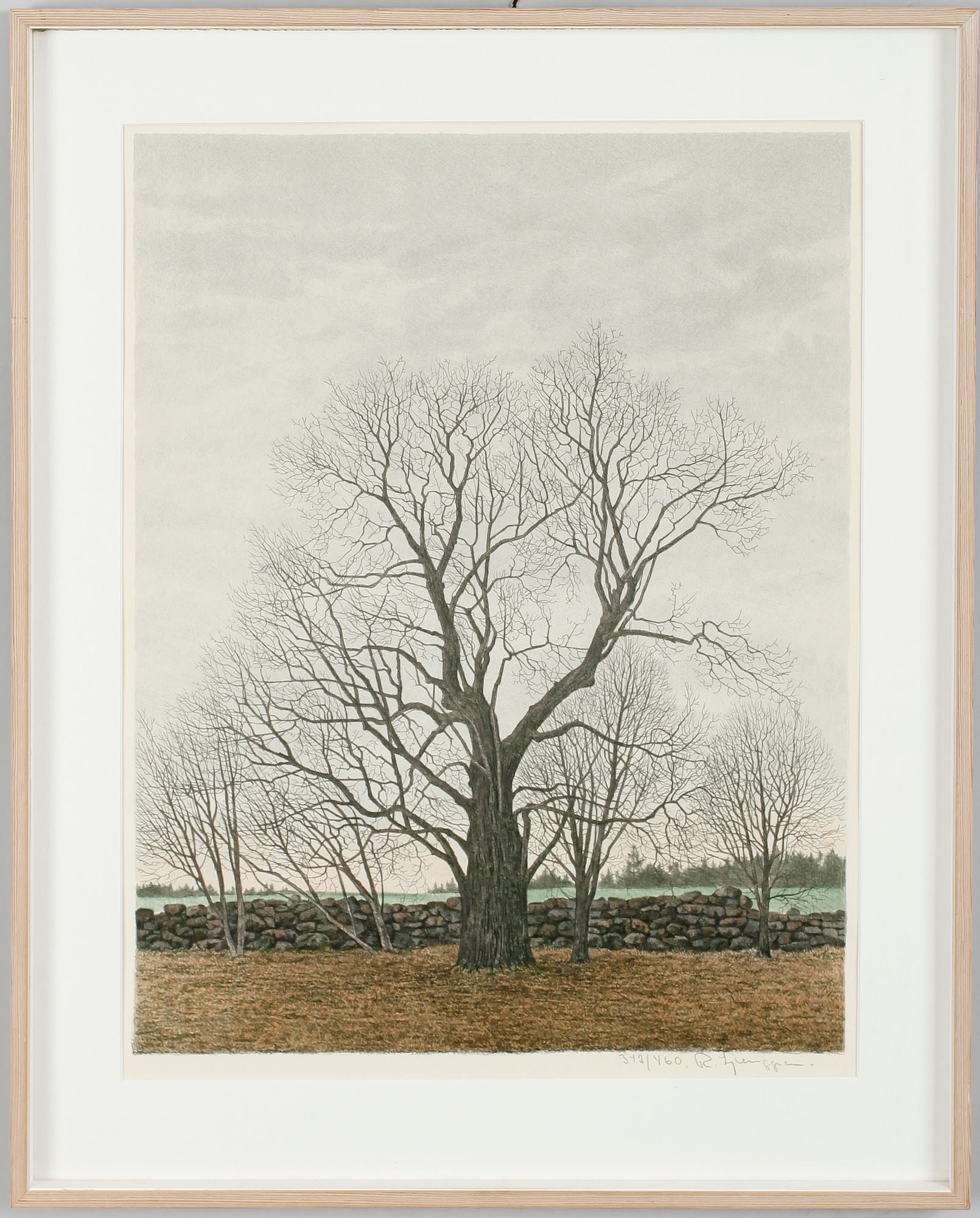 REINHOLD LJUNGGREN , färglitografi, signerad och numrerad 342/460.