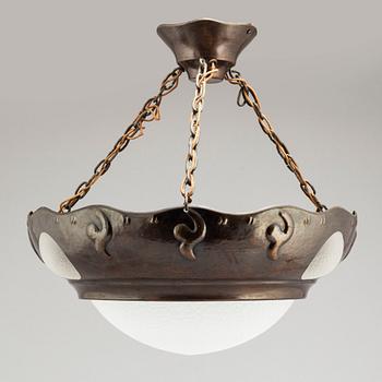 A jugend ceiling lamp.