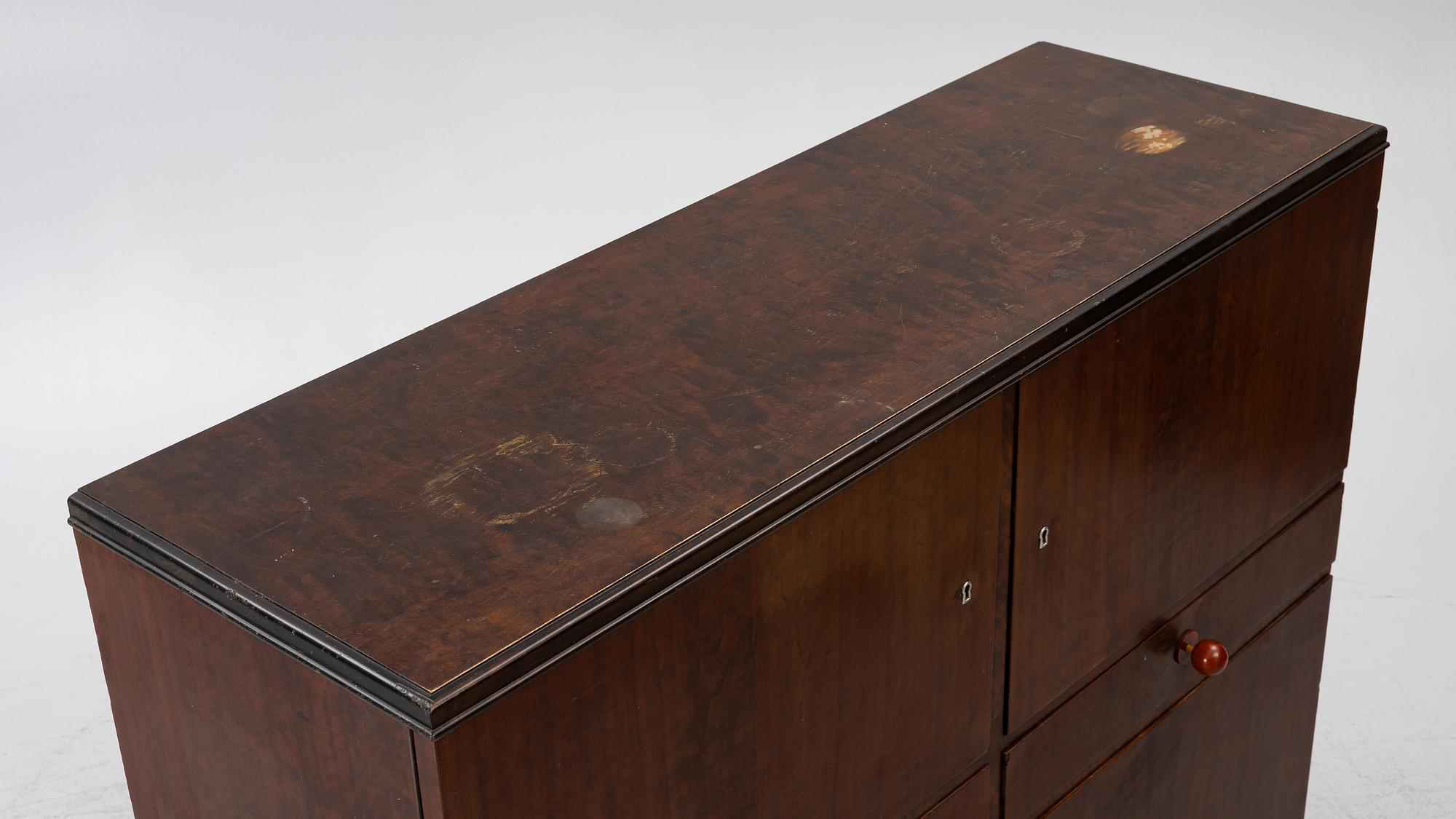 A 1930's cabinet/bar cabinet, Sweden.