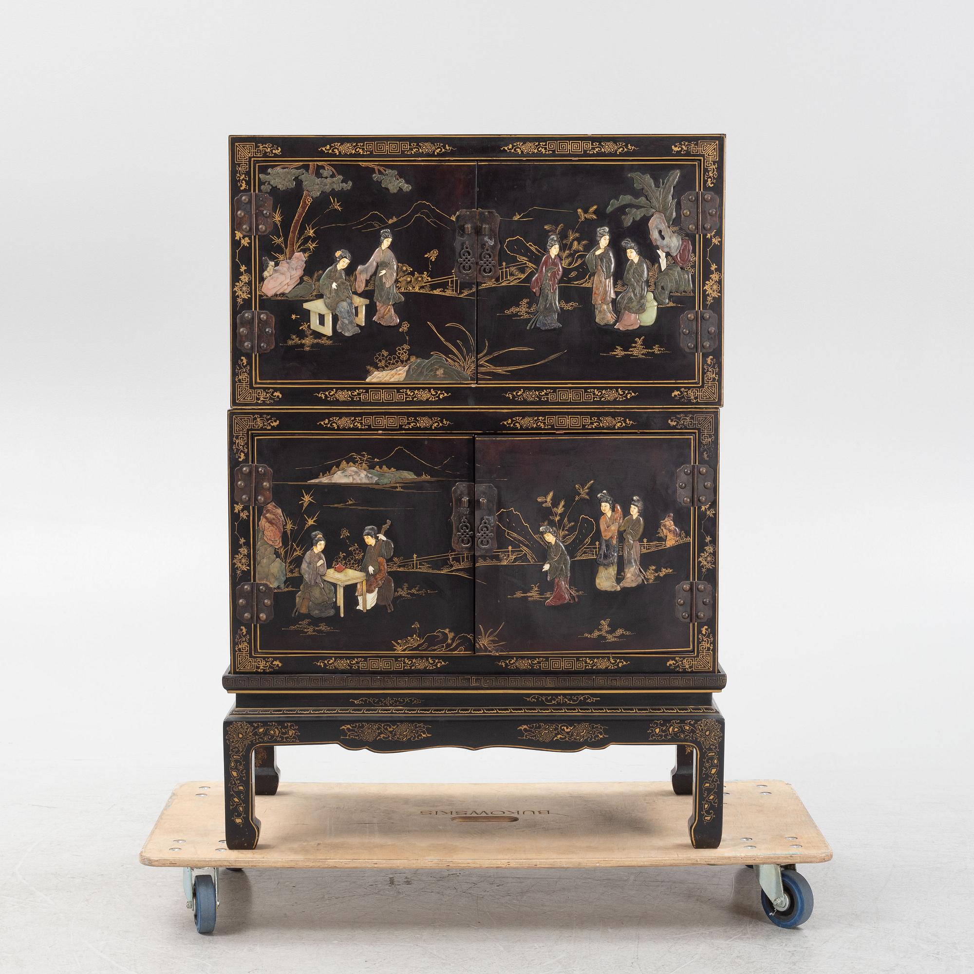 Skåp, kina, 1960/70-tal.