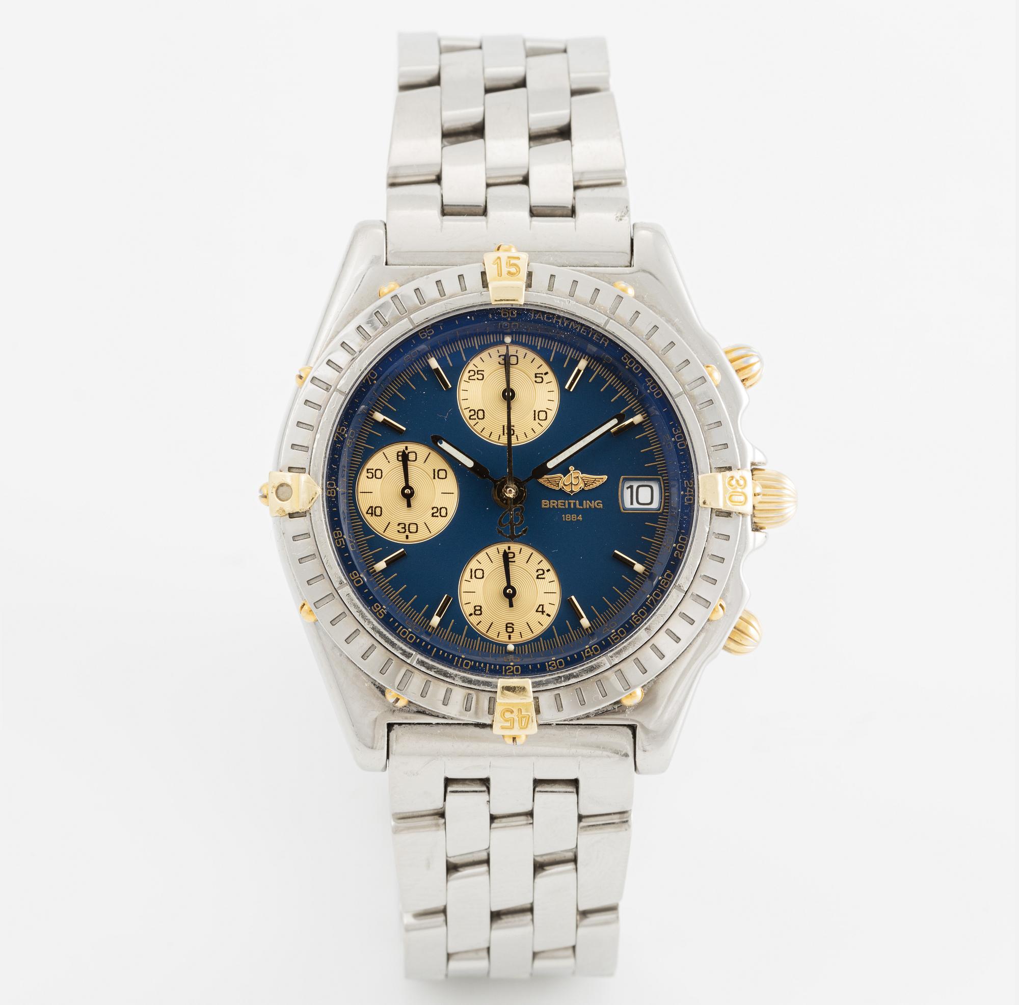 Breitling, Chronomat, chronograph, wristwatch, 40.5 mm.