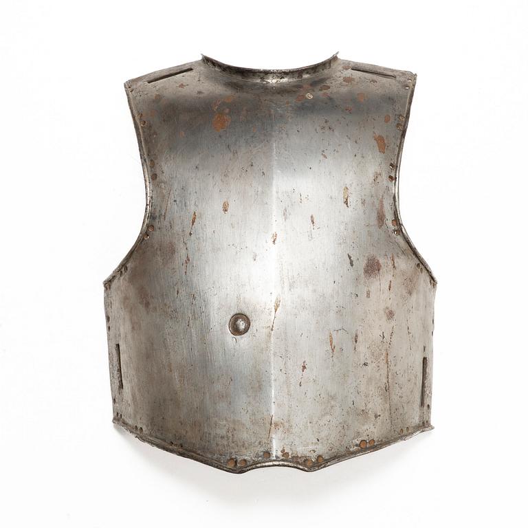 A Swedish cavalry cuirass, 1680s.
