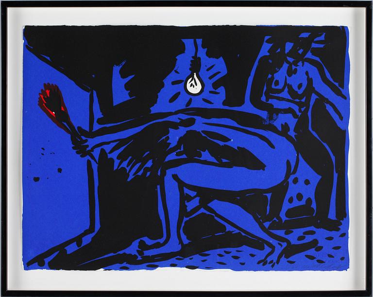 HELMUT MIDDENDORF, litografi, sign o numr 25/60.