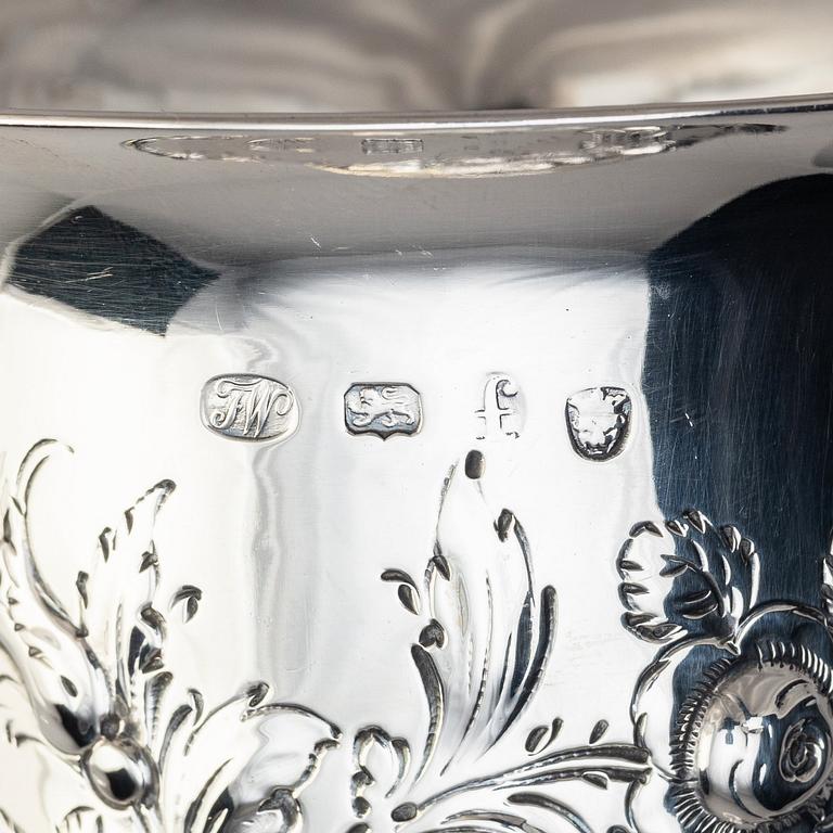 A British silver beaker, mark of Thomas Whipham, London 1781.