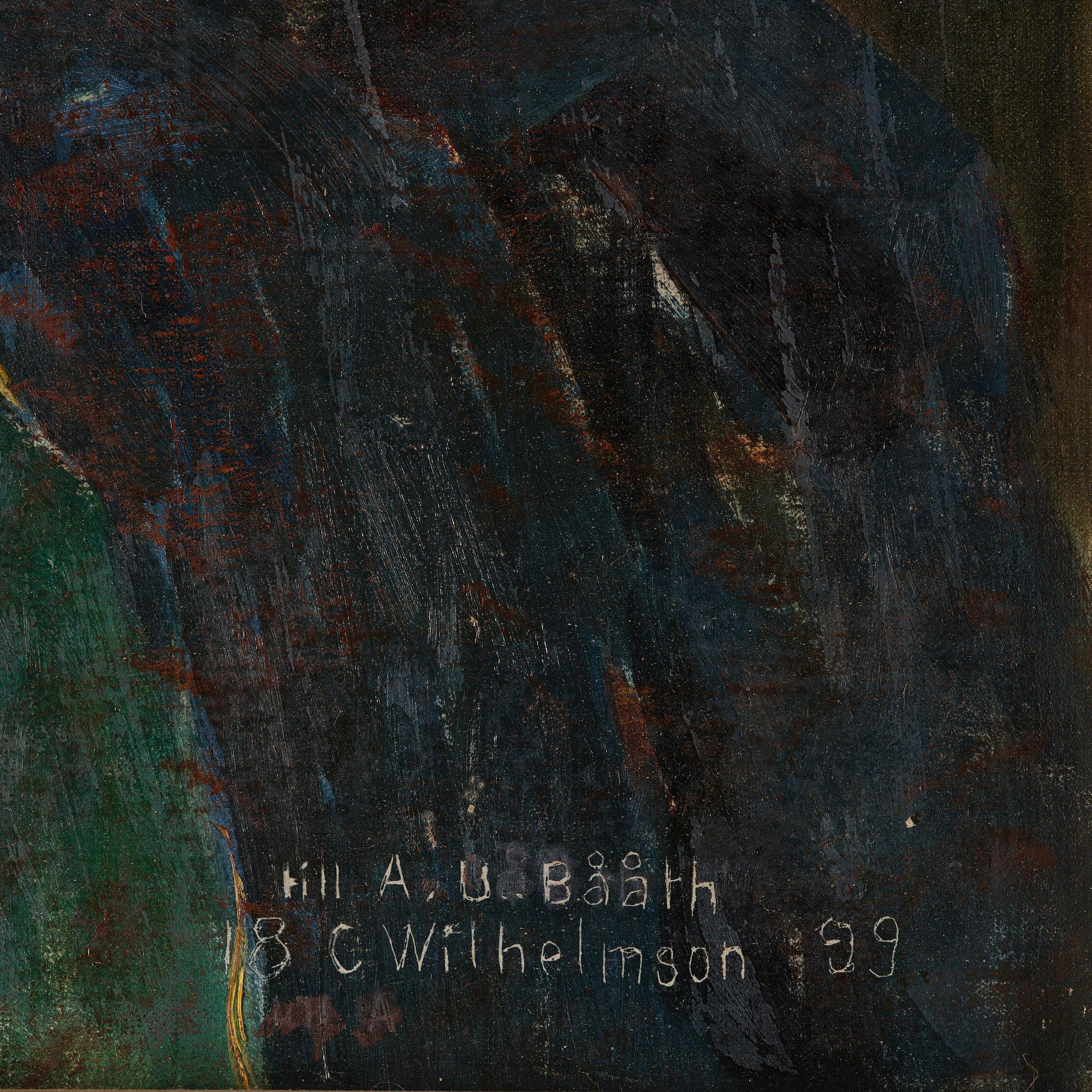 Carl Wilhelmson, Portrait of an Emma Bååth (1864–1964).
