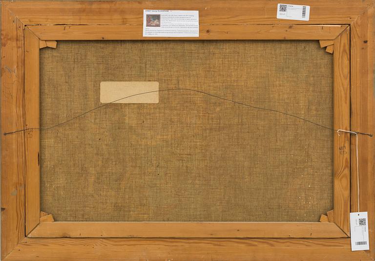 ERNST GEORG HILDEBRAND, olja på duk, signerad.