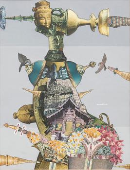Max Walter Svanberg, "The Strange Star's Tribute to G in Phases. Phase 8".