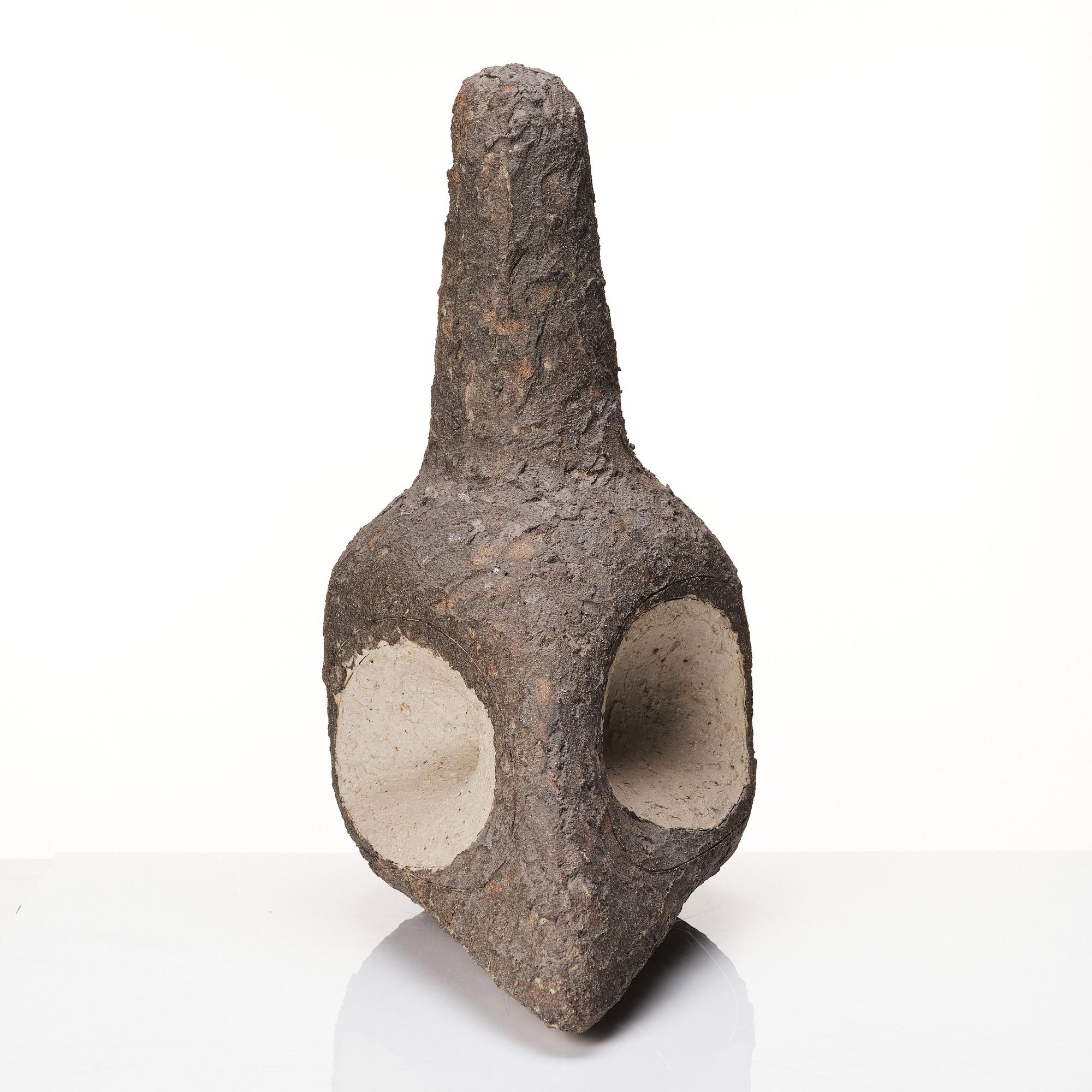 Tyra Lundgren, skulptur, fågel, egen ateljé, Gotland 1961.