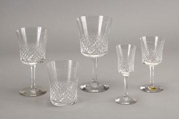 GLASSERVIS, 54 delar, BODA, 1900-takets andra hälft.