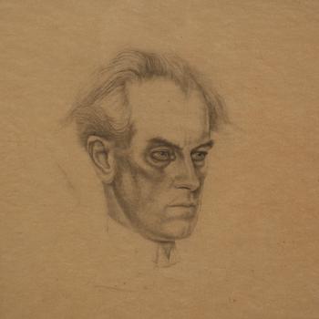 AXEL FRIDELL, etsning, signerad, daterad 1934 i plåten.