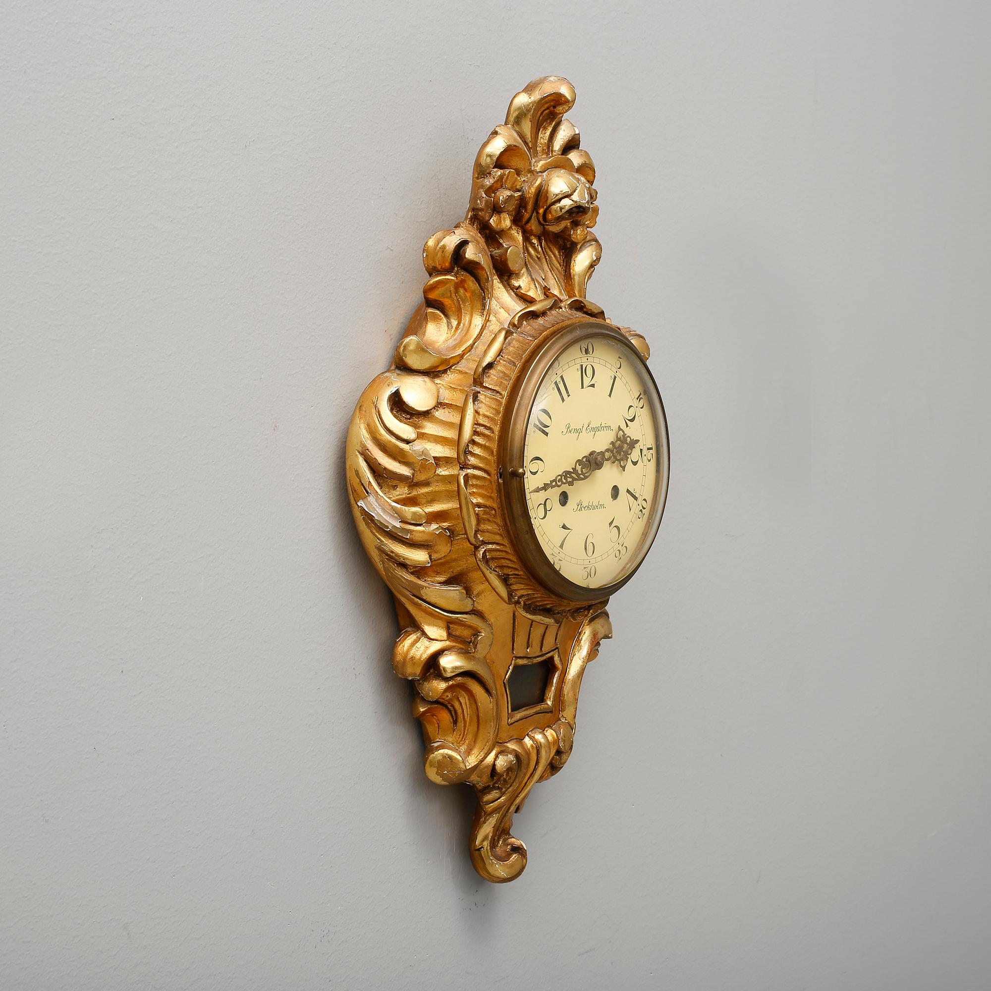 VÄGGPENDYL, Bengt Engström, Stockholm, 1900-talets början.