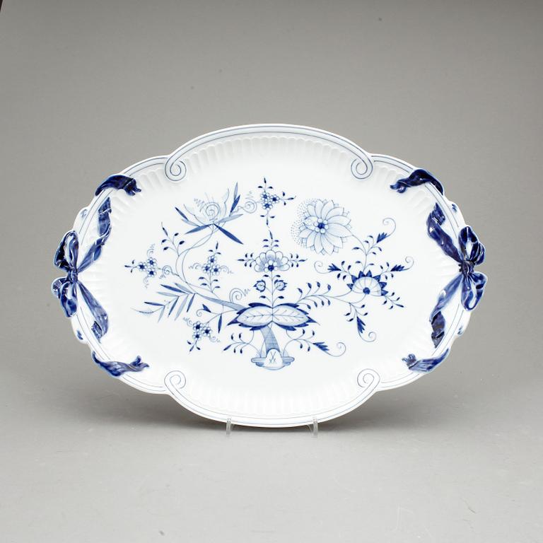 STEKFAT, porslin, Meissen, 1900-tal.