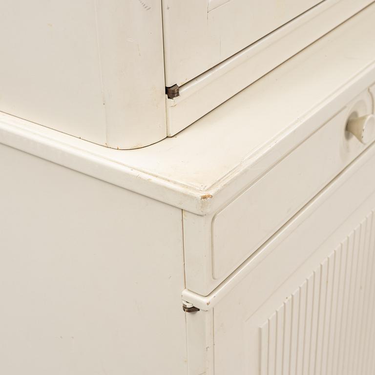 Carl Malmsten, two-part cabinet, "Herrgården", Bodafors, second half of the 20th century.