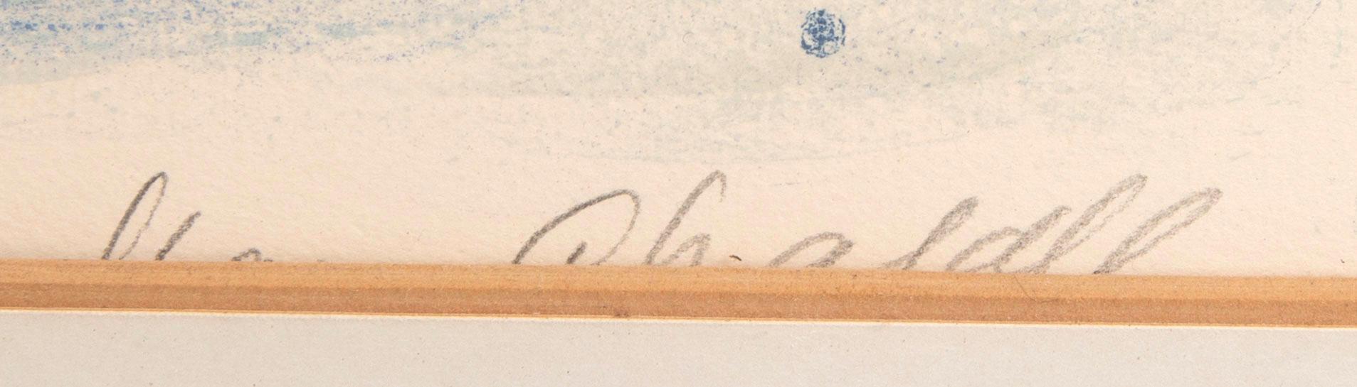 Marc Chagall, lithograph signed and numbered 33/50.