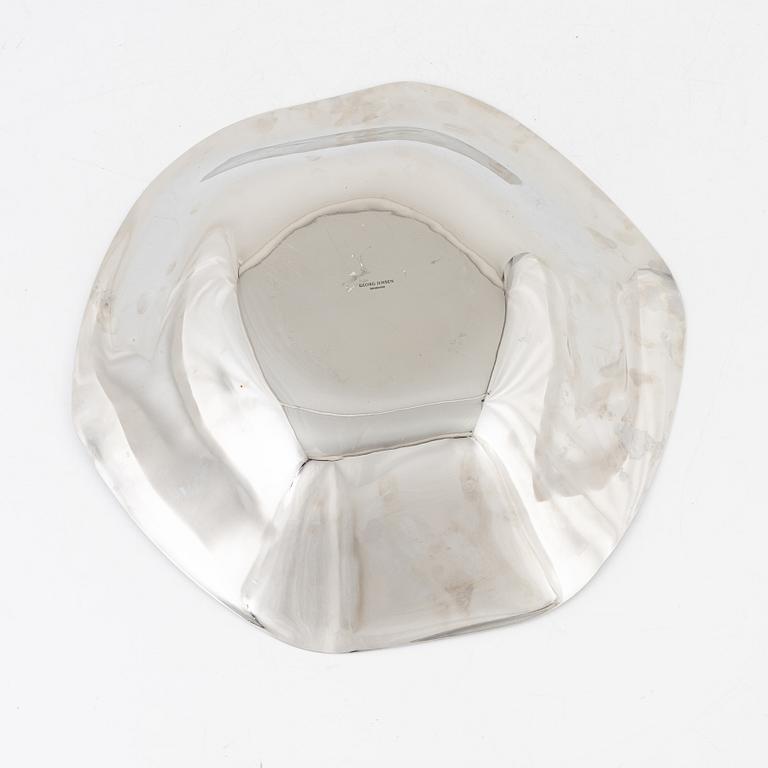 A 'Liquid' bowl, Georg Jensen, Denmark.