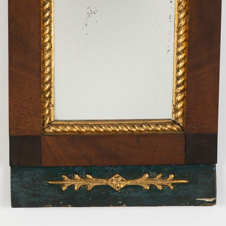 Speglar, två stycken, Empire, 1800-talets första hälft.