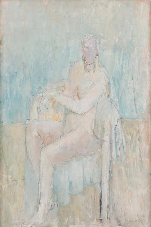 PÄR-ERIK GRANFELT, WOMAN SITTING.