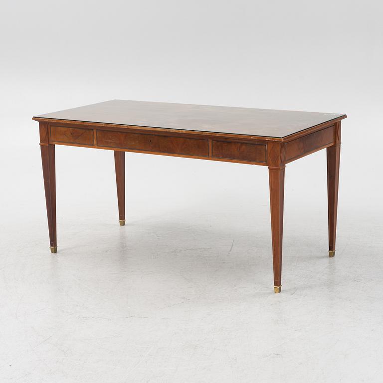 A Gustavian style desk, first half of the 20th Century.