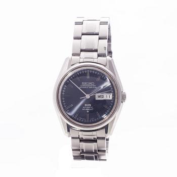 ARMBANDSUR, herr, Seiko Chronometer KS HI-Beat, stål, 1970-talets början.
