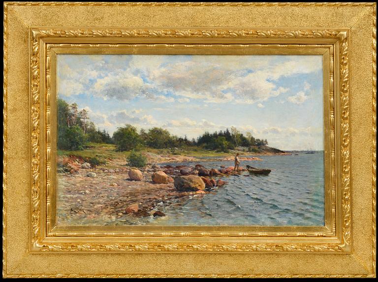 Berndt Lindholm, ON THE SHORE.