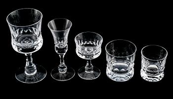 SERVISGLAS, 32 st, "Prince", Göran Wärff, Kosta.