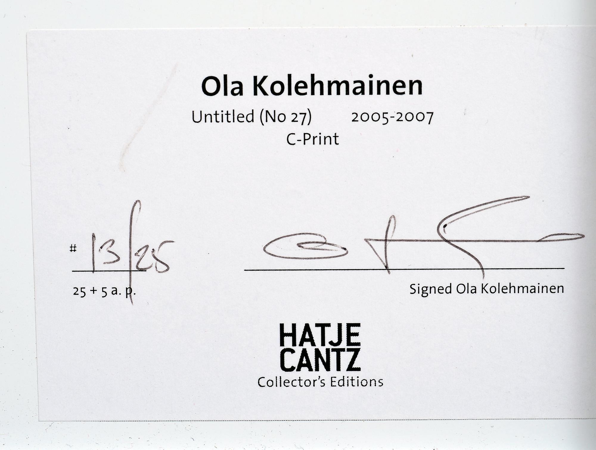 Ola Kolehmainen, "UNTITLED, nr 27".