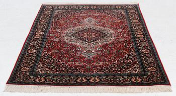 Carpet, silk Ghom,  179 x 122 cm.