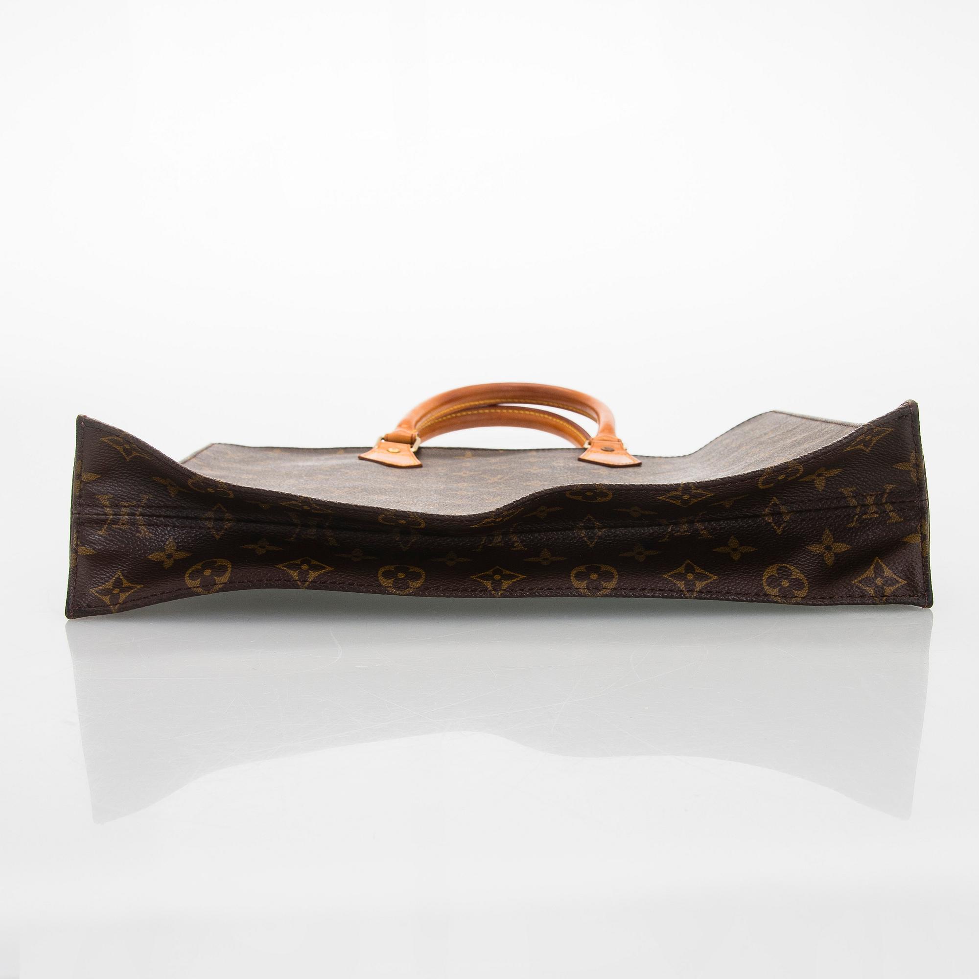 Louis Vuitton, a Monogram Canvas 'Sac Plât Tote' bag.