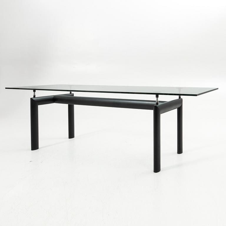 Le Corbusier (Charles-Édouard Jeanneret), Dining table, “LC6/Tube D’avion”, Cassina, late 20th century.