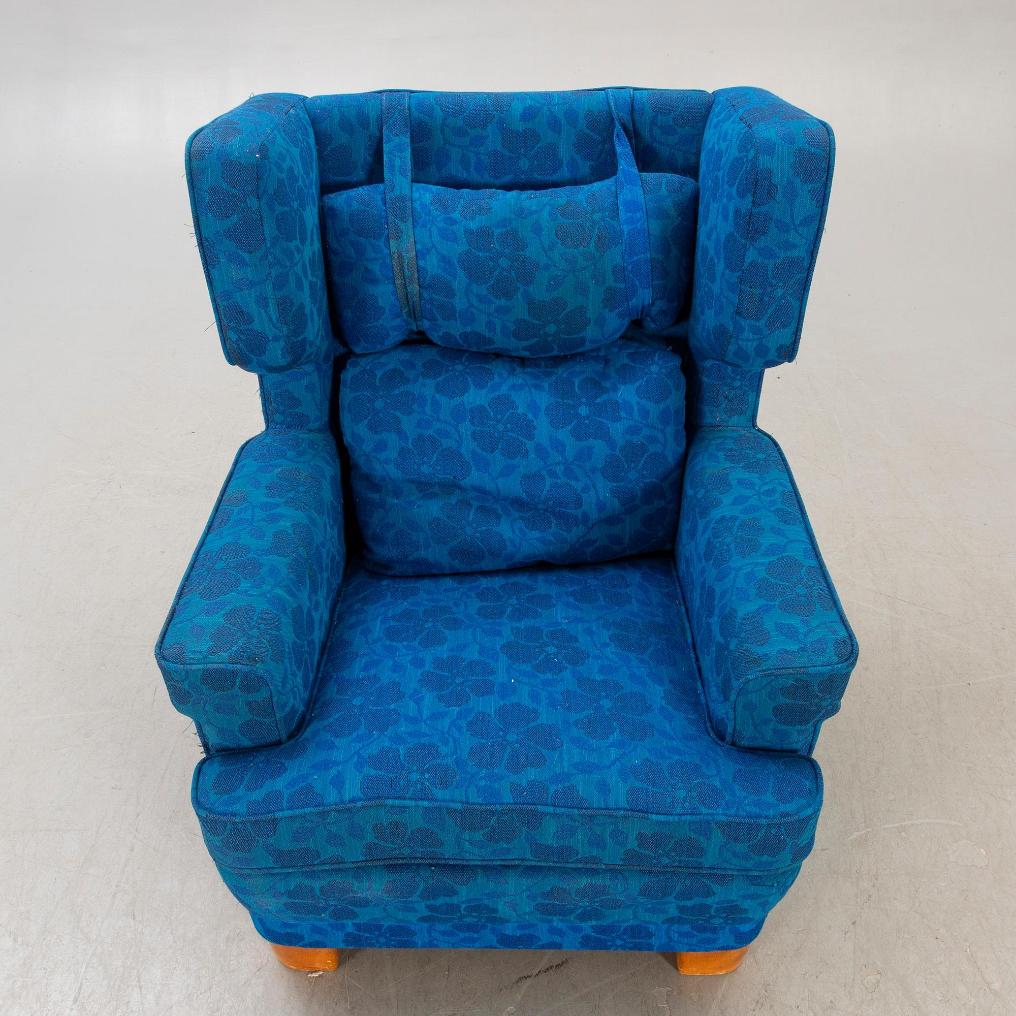A Swedish mid 1900s easy chair.
