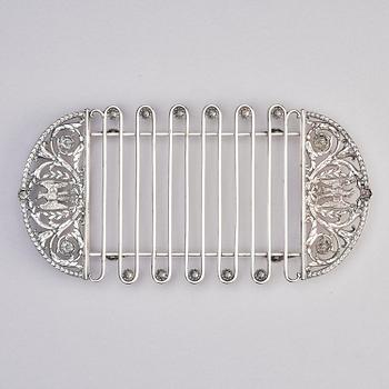 W.A. Bolin, sparrisgaller, silver, Moskva 1912-1917.