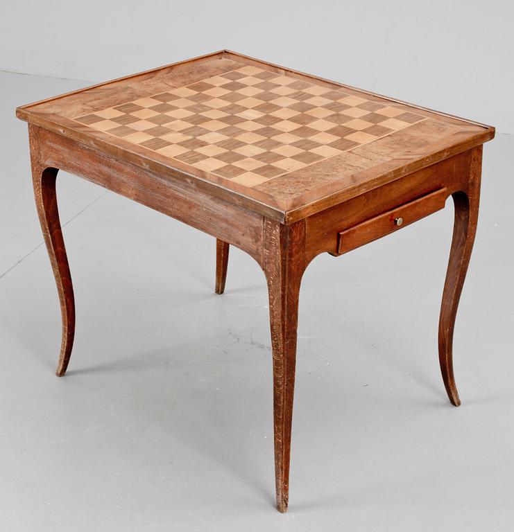 SPELBORD. Rokoko, 1700-talets andra hälft.