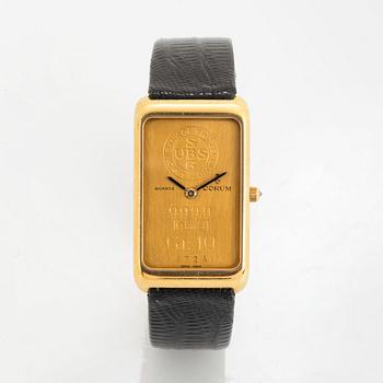 Corum, Ingot Watch, wristwatch, 21,5 x 34 (36) mm.