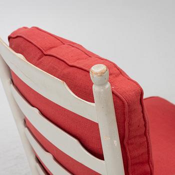 A pair of armchairs, late 20th Century.