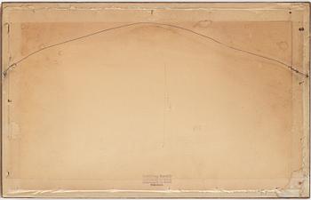 UNKNOWN ARTIST, 19th Century, watercolour, signed and dated.