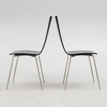 Mattias Ljunggren, six "Cobra" chairs, Källemo, Sweden.