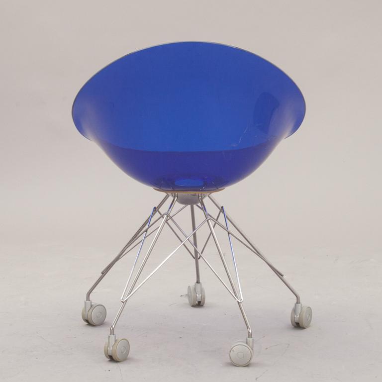 SKRIVBORDSSTOL, "Eros", Philippe Starck för Kartell, märkt.