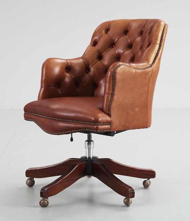 KONTORSSTOL, England, 1900-talets senare hälft.