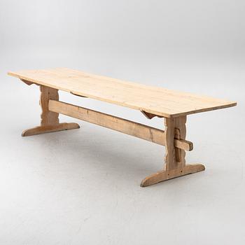 Goat table, folk art, Jämtland, 19th century.