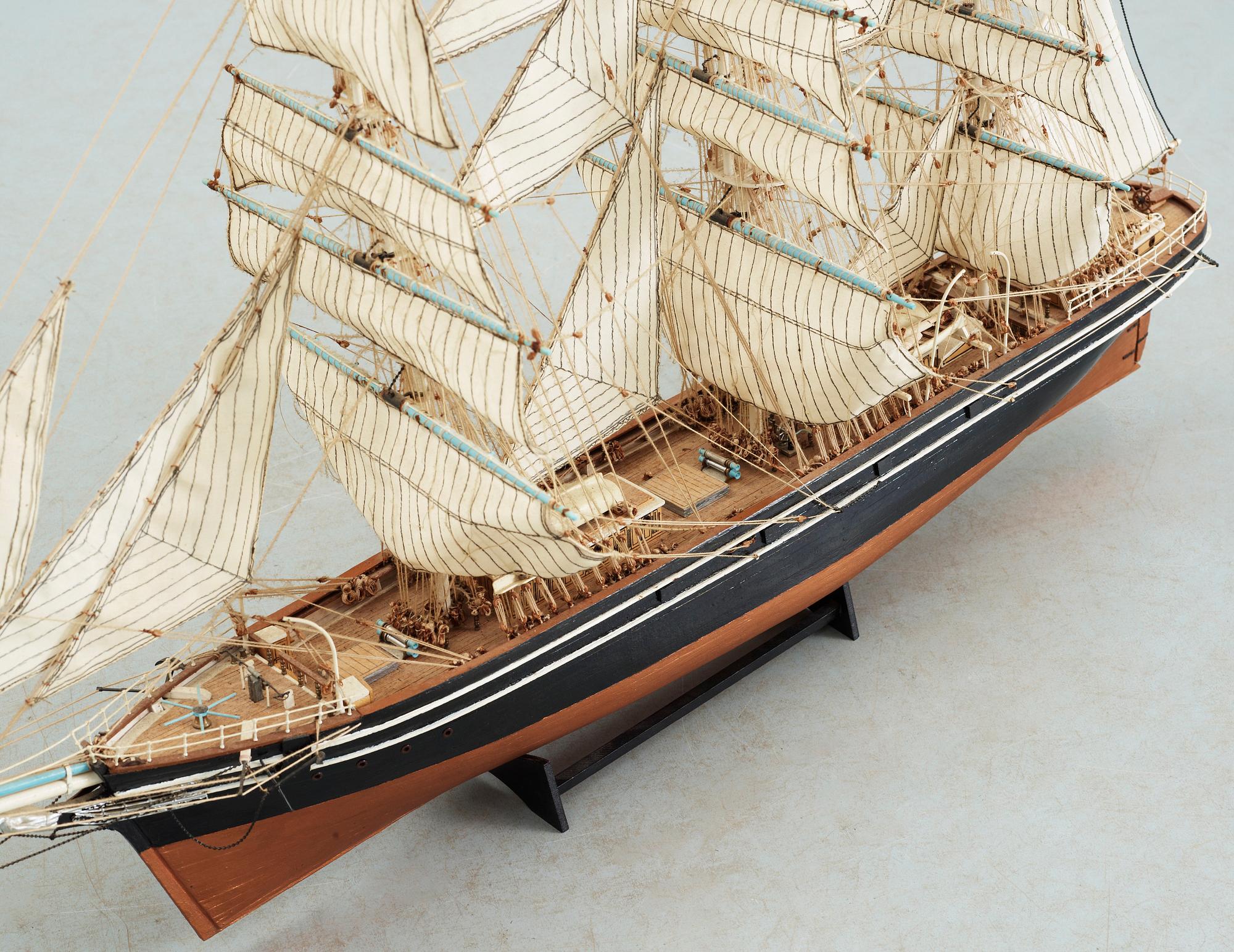 BÅTMODELL, 1900-tal.