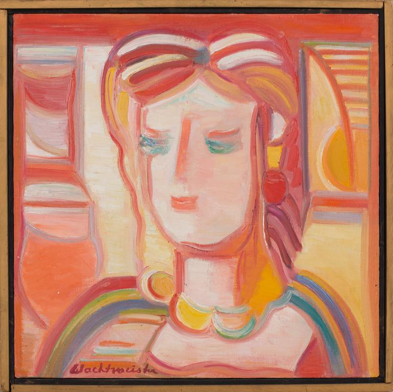 ULLA WACHTMEISTER, oil on canvas, signed.
