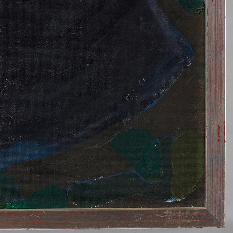 Philip von Schantz, oil on canvas, signed PvS and dated -68.
