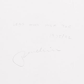 PAUL HILL, "Legs over High Tor, Matlock", 1975.