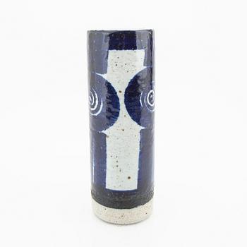 Inger Persson, a glazed stoneware signed vase and bowl from Rörstrand.