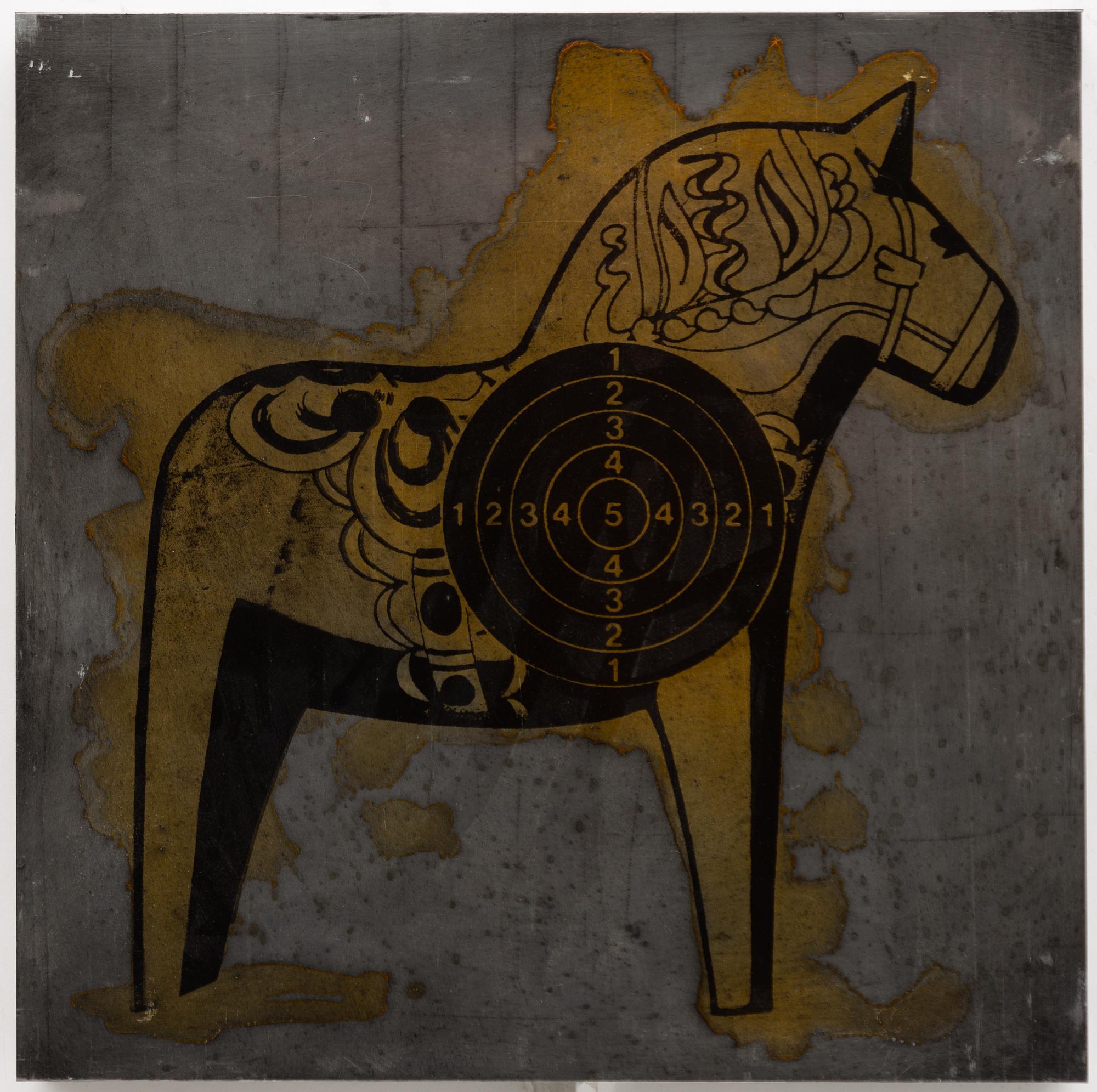 Peter Johansson, "The final solution to the problem of sculpture", polyptyk, 16 delar.